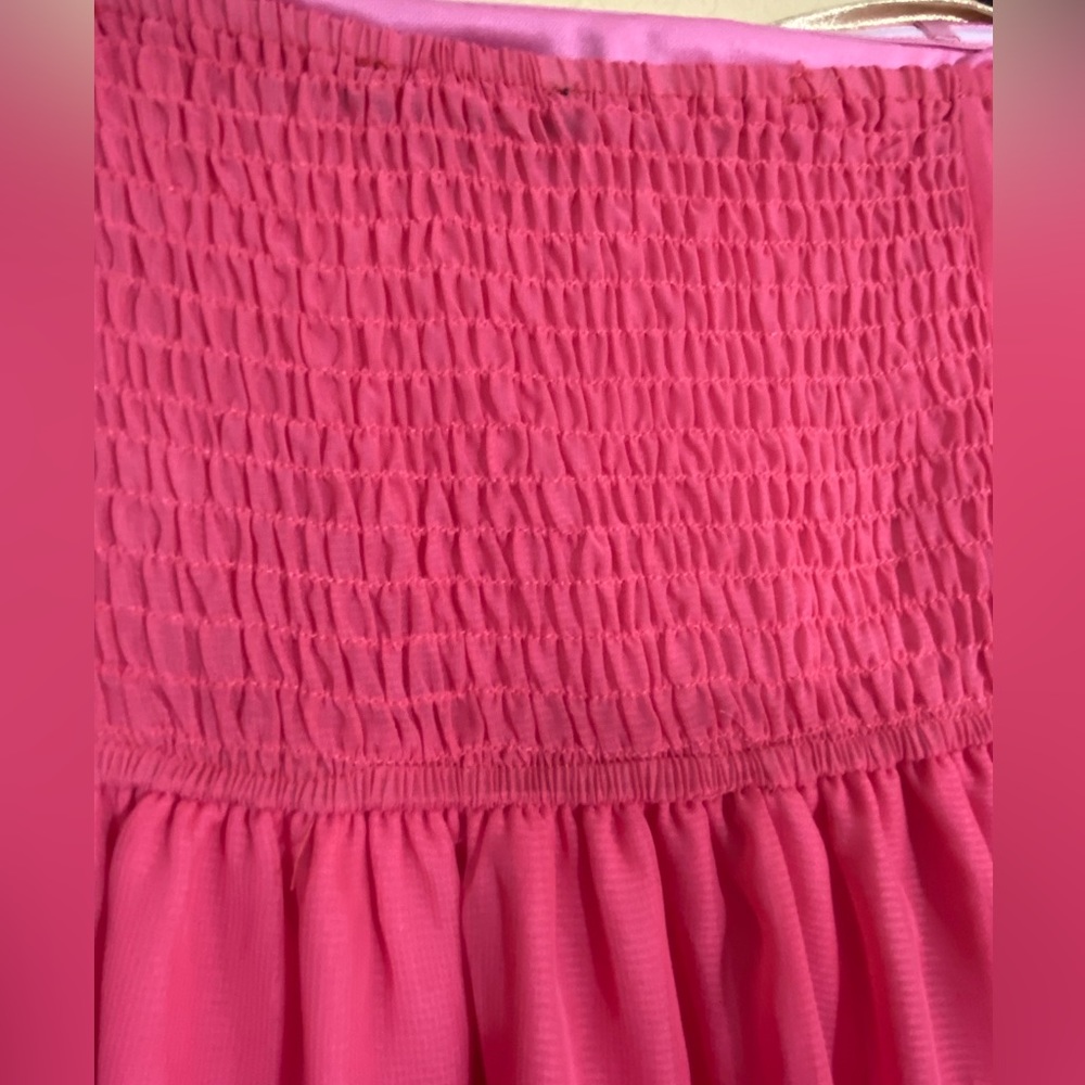 Elegant Pink Maxi Dress - Picture 7 of 10